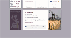 Desktop Screenshot of bordeaux-huissiers.com
